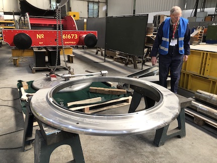 Smokebox door fettling 1 reduced