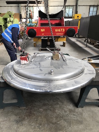 Smokebox door fettling 2 reduced