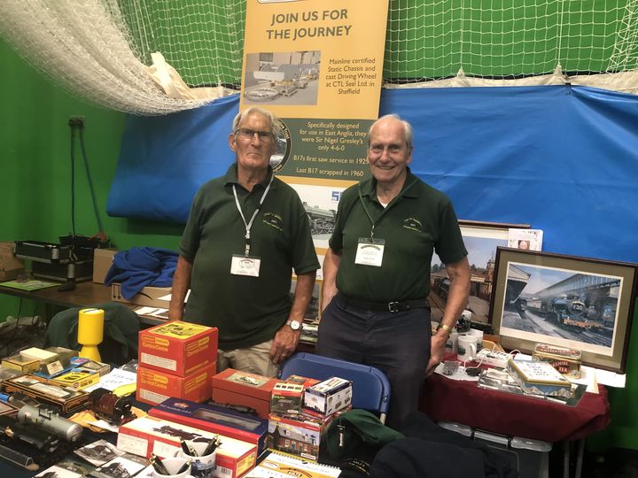 Frank and Mick at the Shoebury show 050823