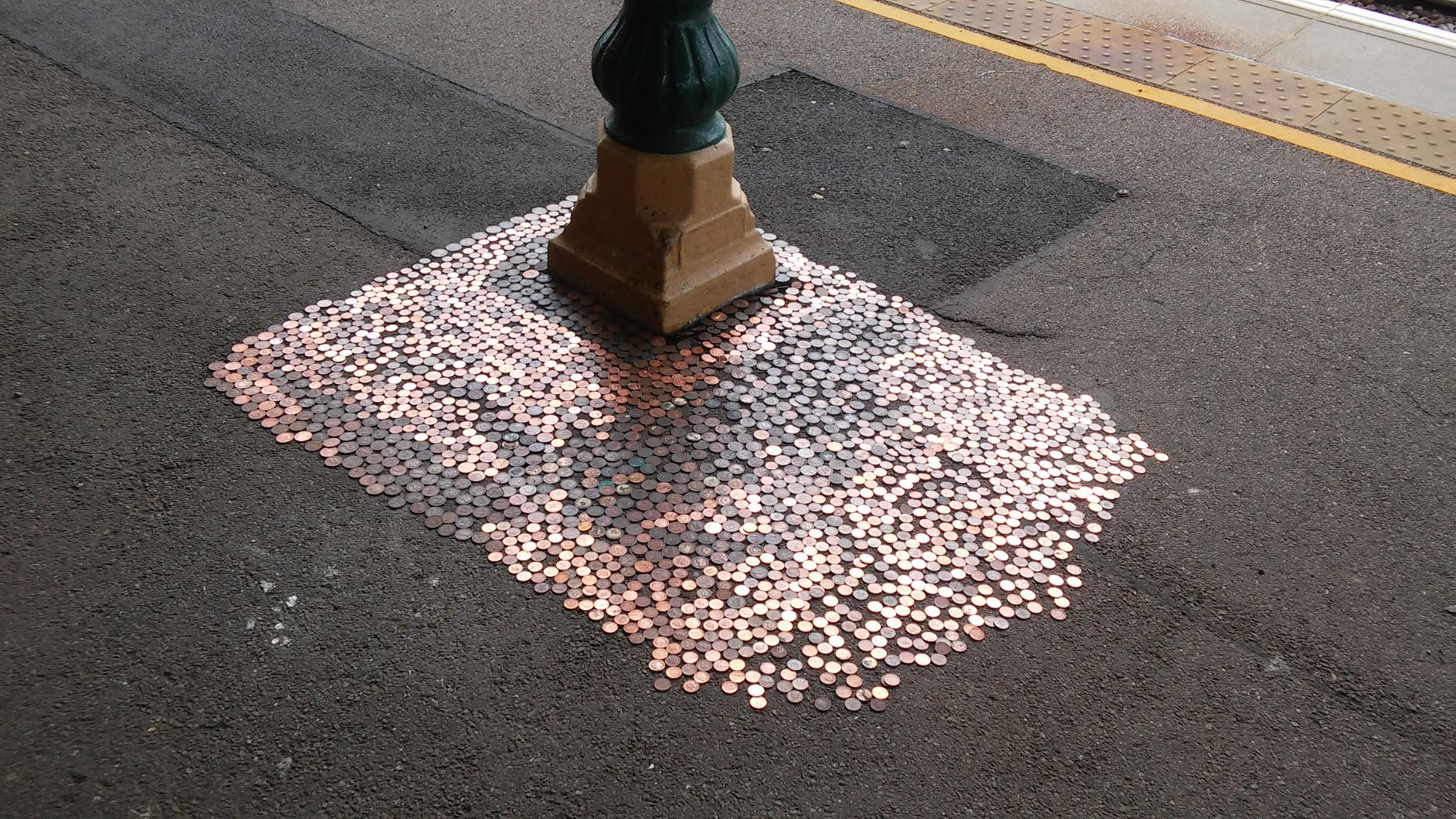 March ring of pennies